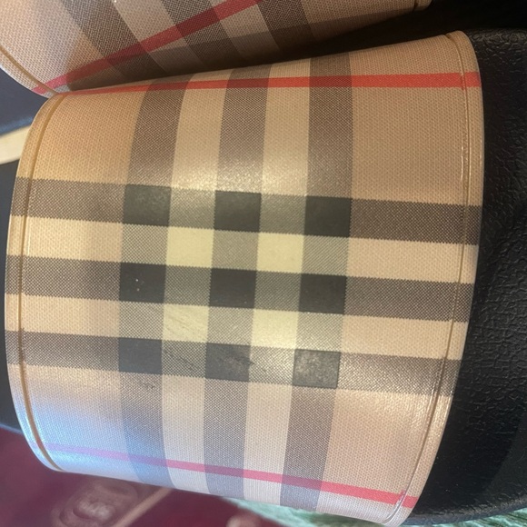 New Burberry Men's Furley Vintage Check Slide Sandals  No Box - Picture 5 of 12